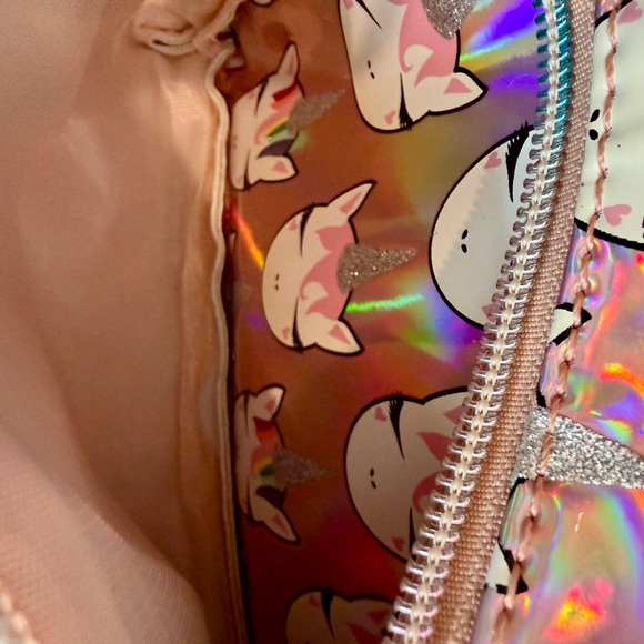 Shimmering Unicorn Kids Backpack - Picture 8 of 9